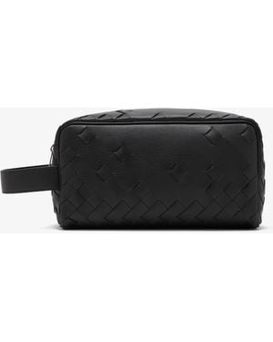 Bottega Veneta Intrecciato Travel Pouch - Black
