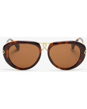 Aquazzura Melrose Sunglasses - Brown