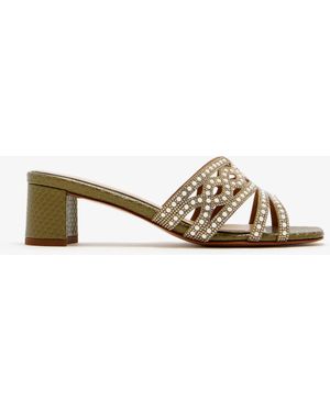 Nicoli Benat Sandals - White
