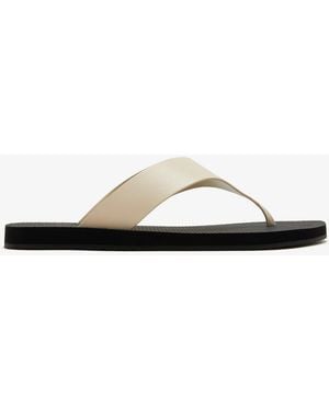 The Row Dune Classic Ginza Sandals - White