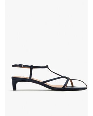 Jil Sander Cage Sandals - White