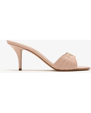 Ferragamo Witty 70 Mules - Natural