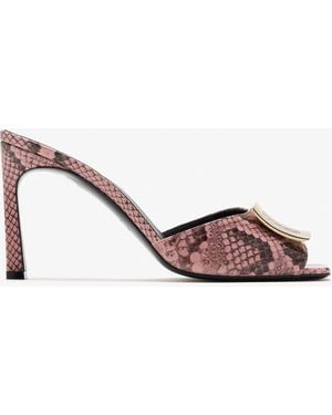 Roger Vivier Trompette Mules - Pink