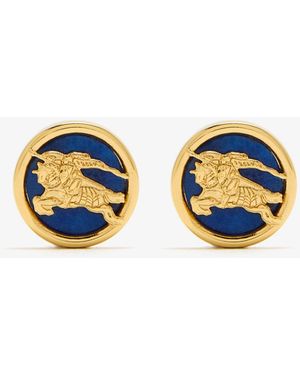 Burberry Knight Coin Earrings - White