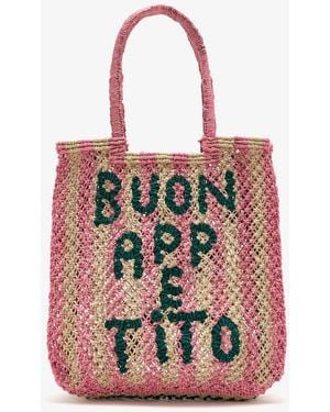 The Jacksons Lottiebuon Tote Bag - White