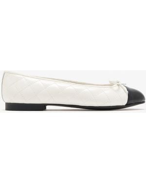 Tony Bianco Roxie Ballerinas - White