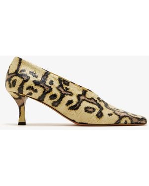 Proenza Schouler Trap Pumps - Metallic