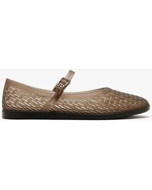 Melissa Harper Ballet Flats - White