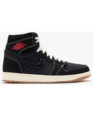Nike Air Jordan 1 Retro High Og Flight Club Sneakers - Black