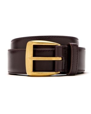 Saint Laurent Trapezoid Belt - Black