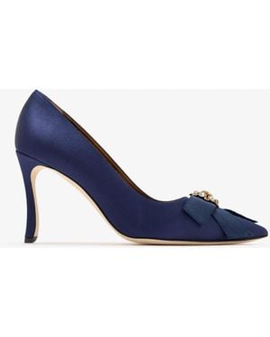 Manolo Blahnik Apius Pumps - Blue
