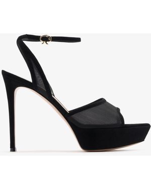 Gianvito Rossi Dorotea Platform Sandals - Black