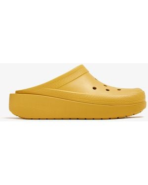 Crocs™ Classic Blunt Toe Clogs - Yellow