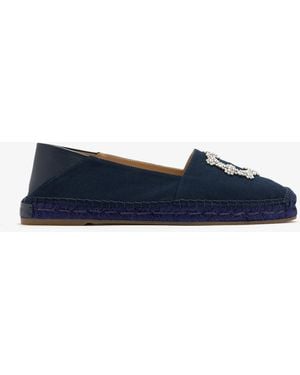 Manolo Blahnik Hangrila Espadrilles - Blue