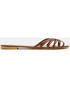 RAMLA Clay Sandals - White