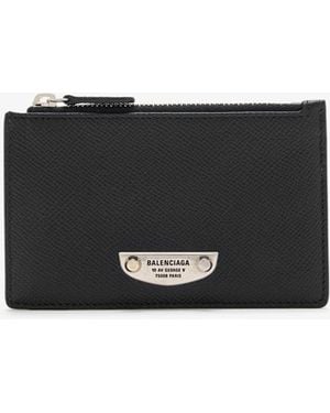 Balenciaga Le City Uptown Long Card Holder - Black