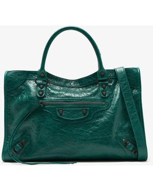 Balenciaga Le City Medium Bag - Green