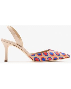 Manolo Blahnik Carolyne Slingback Pumps - Pink