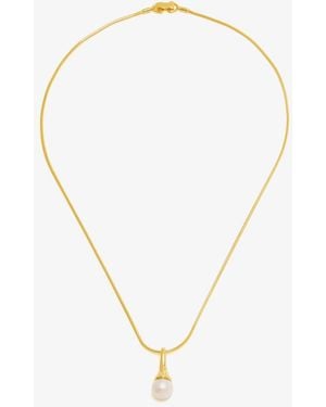 RAGBAG Lumora Pendant Necklace - White
