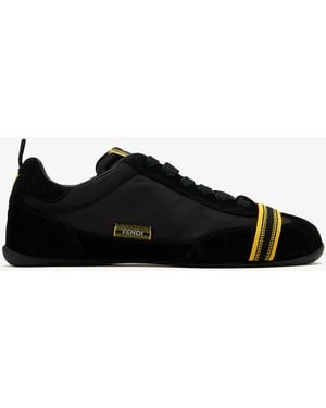 Fendi Wrap Sneakers - Black