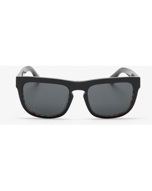 Burberry Check Square Sunglasses - Gray