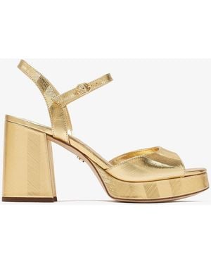 Sam Edelman Fleur Sandals - Metallic