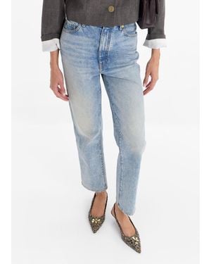 Tory Burch Charlie Slingback Pumps - Blue