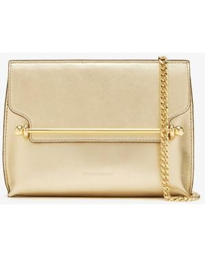 Strathberry Mini Stylist Clutch - Natural
