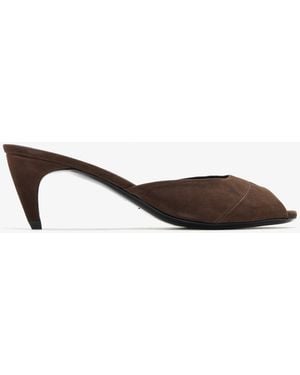 Jude Cave Mules - White