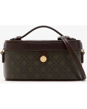 Tory Burch T Monogram Vanity Case - Black