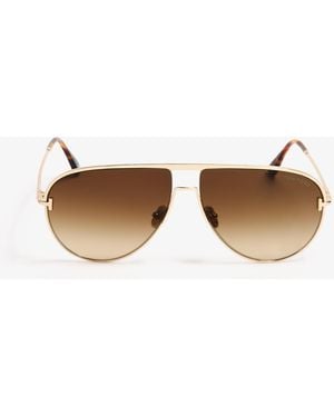 Tom Ford Theo Sunglasses - Metallic