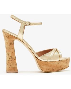 Malone Souliers Keaton 125 Platform Sandals - White