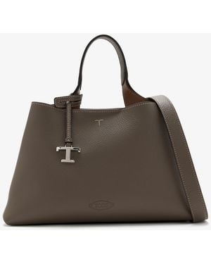 Tod's T Timeless Small Bag - Brown