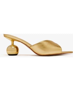 JW PEI Ellie Sphere Mules - Natural