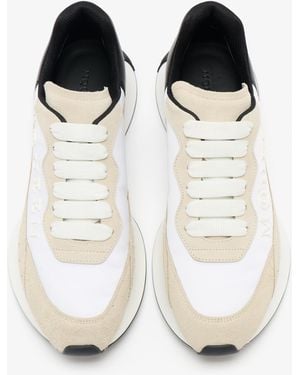 McQueen Sprint Runner Sneakers - White