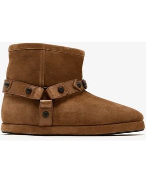 Balenciaga "Alaska" Snow Boots - Brown
