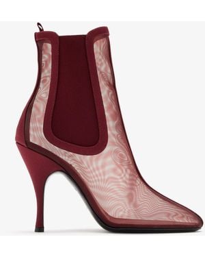 Alaïa Chelsea Boots - Red