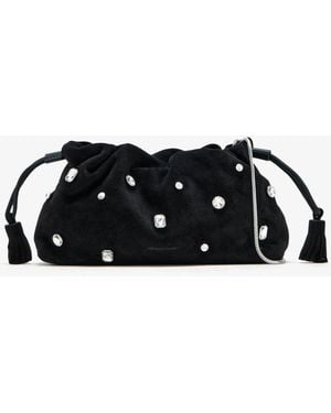 Veronica Beard Small Crystal Stash Bag - Black