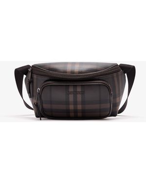Burberry City Check Belt Bag - Black