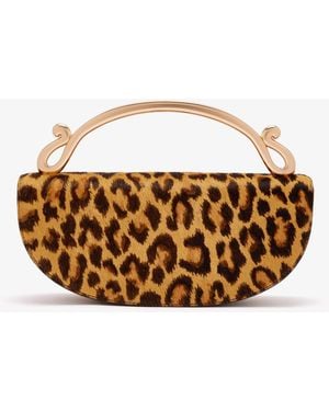 Sam Edelman Savannah Metal Clutch - White