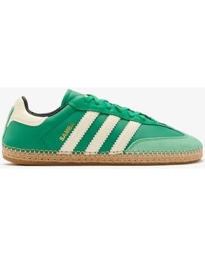 adidas X Clot Samba Espadrille Sneakers - Green
