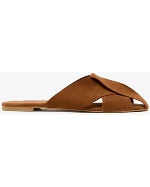 RAMLA Dane Mules - Brown