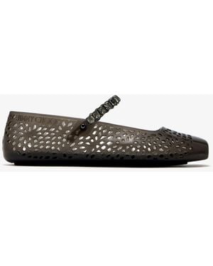 Jimmy Choo The Jelly Ballerina Flats - White