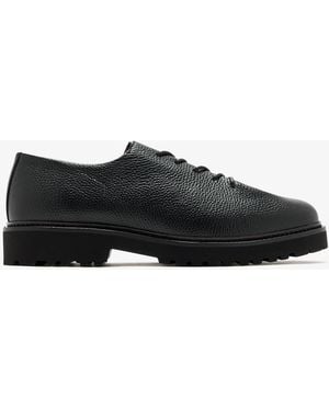 Jacques Soloviere Edouard Lug Derby Shoes - Black