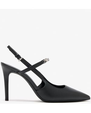 Michael Kors Dina Flex Slingback Pumps - White