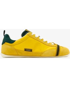 Fendi Wrap Sneakers - Yellow