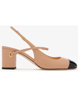 Jennifer Chamandi Mattia Slingback Pumps - White