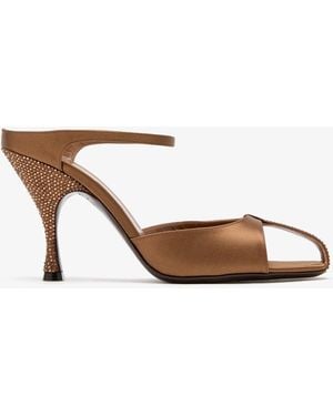 Herbert Levine Hidden Gem 95 Mules - White