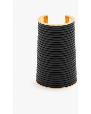 Alaïa Bobine Large Cuff - Black