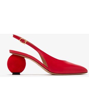 Ferragamo Tessie Pumps - Red